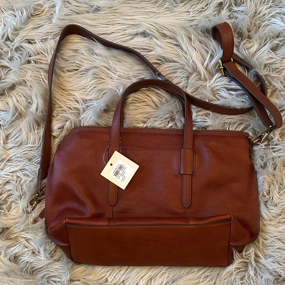 🌻🌻NEW Fossil Brown Handbag
